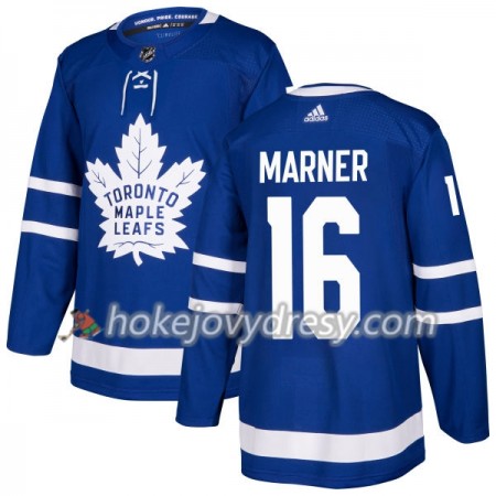 Pánské Hokejový Dres Toronto Maple Leafs Mitchell Marner 16 Adidas 2017-2018 Modrá Authentic